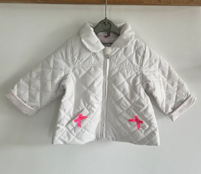 Veste à col zippé mi saison noeud rose orchestra