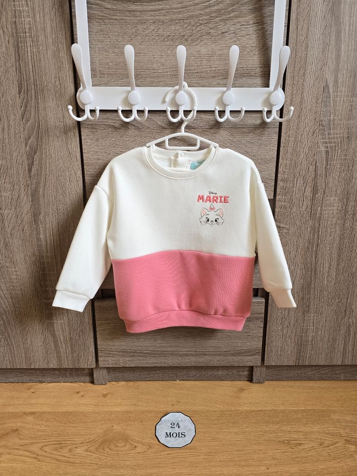 Vêtement Bébé Fille - Ensemble Marie rose - Disney - 24 mois - photo numéro 2