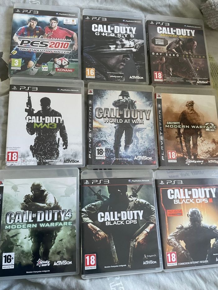 Lot jeux ps3 - photo numéro 2