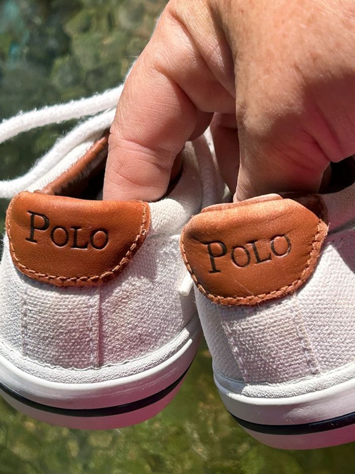 Lot de 2 baskets en toile 29 et 30 Ralph Lauren - photo numéro 9