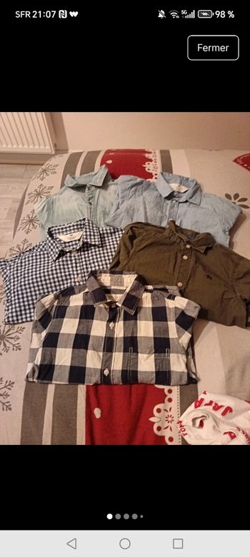 Lot de chemises 