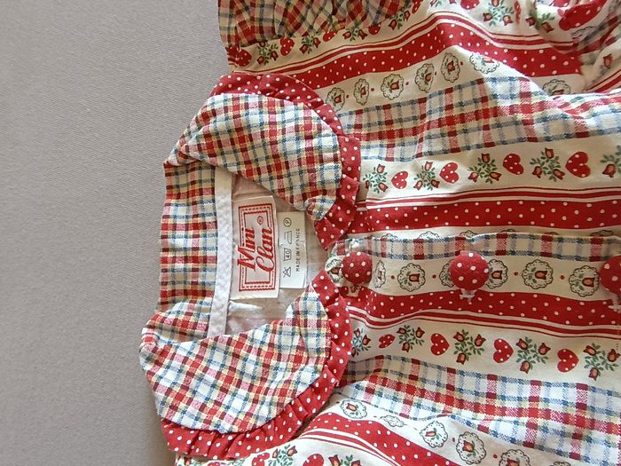 robe grenouillère 100% coton 3mois 1-3 mois / 56 cm·Neuf sans étiquette - photo numéro 3