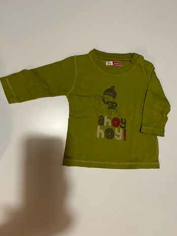 Haut manche longue vert