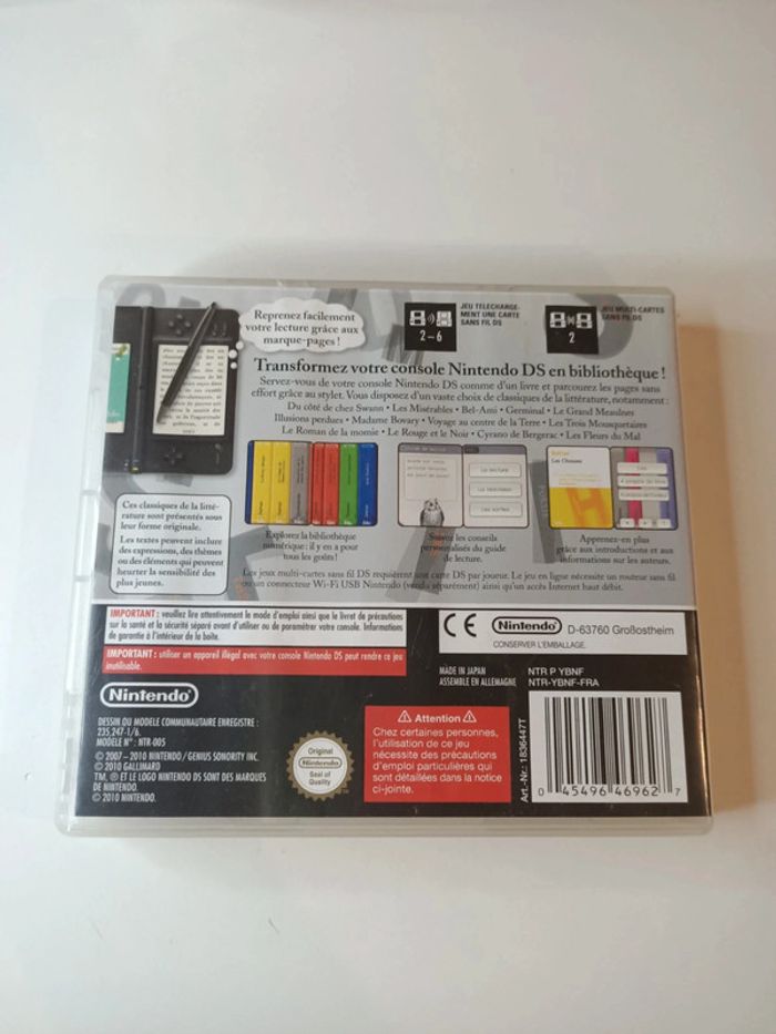 Jeu Nintendo DS 100 livres classiques - photo numéro 2