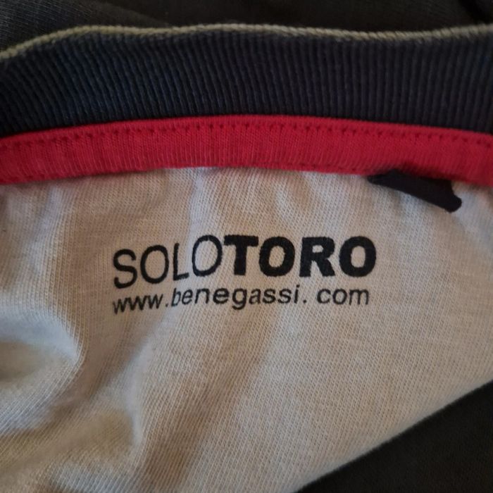 T-shirt homme taille L taureau brodé - photo numéro 4