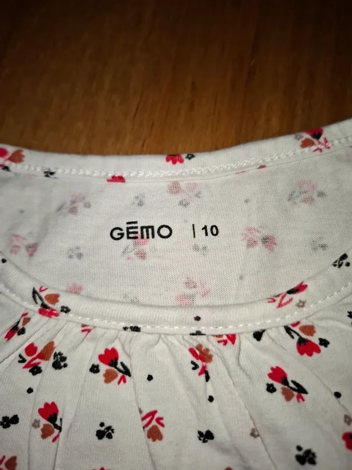 T-shirt manches longues neuf 10 ans Gémo - photo numéro 4