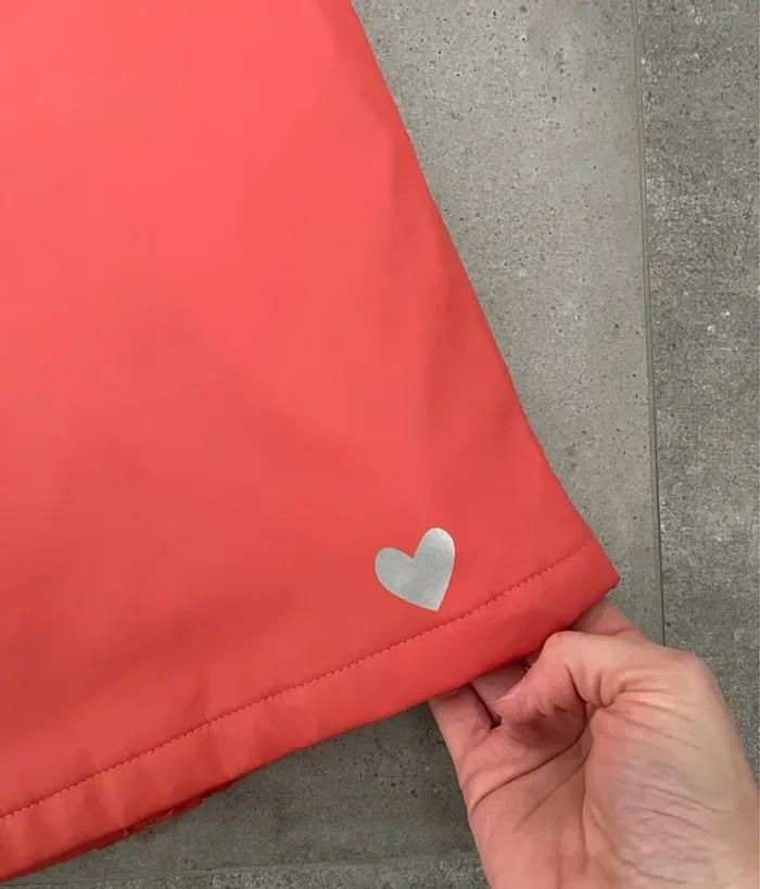 Imperméable/Veste de pluie « Milla Star » corail taille 98 cm - photo numéro 9