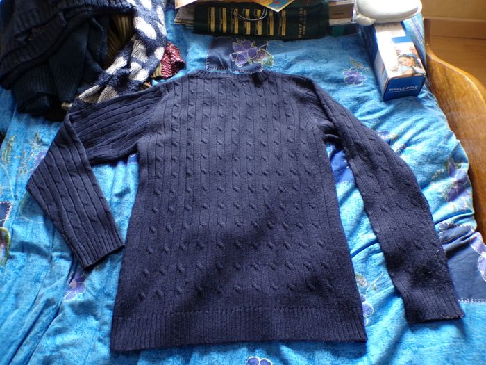 Pull marine taille L - photo numéro 3