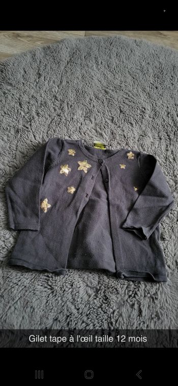 Gilet tape à l'œil 12 mois