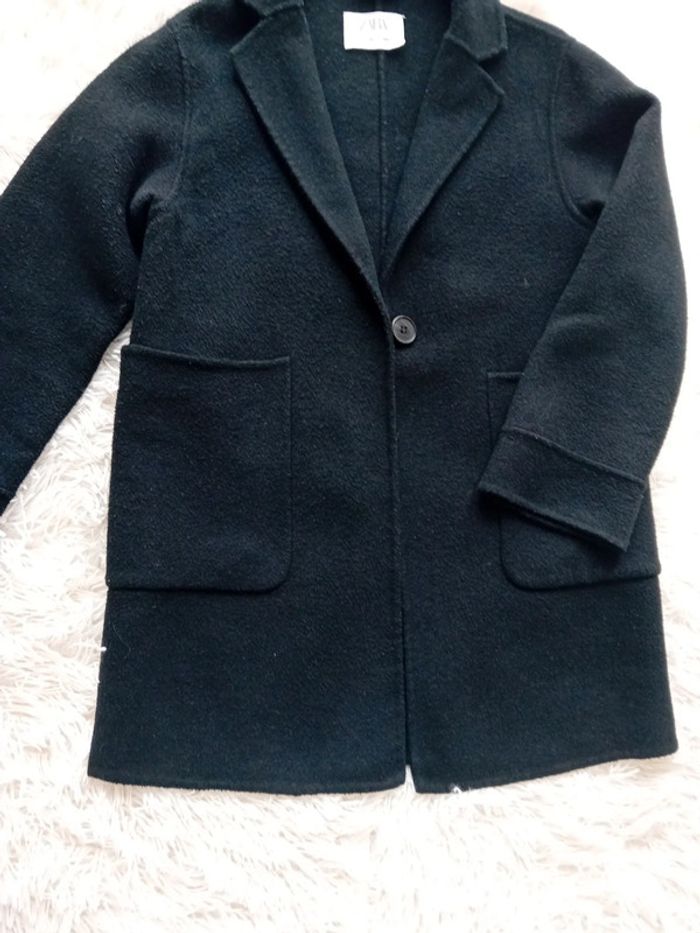 Manteau à drap leger fille 10ans 🖤 - photo numéro 2
