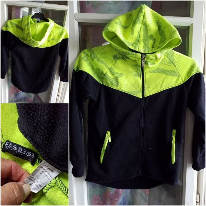 Sweat a capuche garçon âge 10 ans