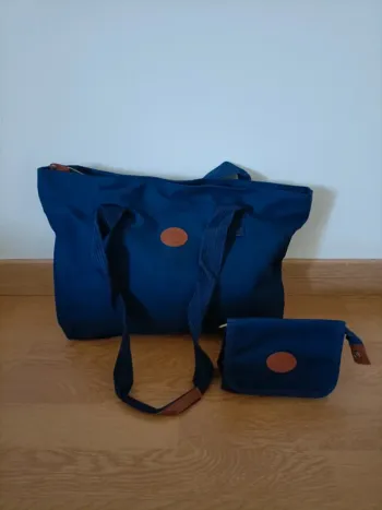 Sac shopping + 1 pochette - Neuf