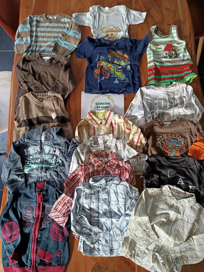 Lot 18mois garçon