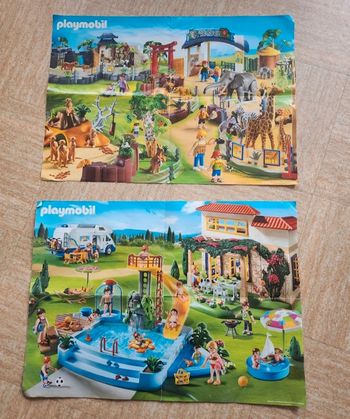 2 posters playmobil