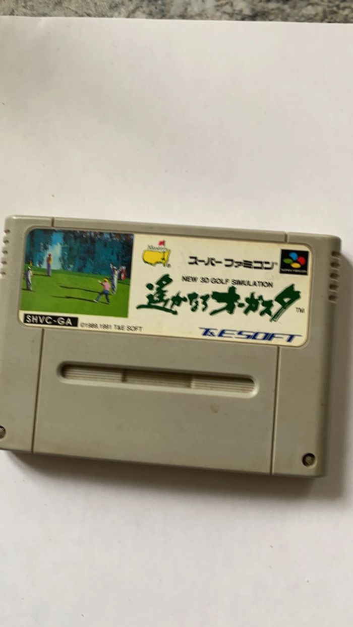 Jeu super famicom - photo numéro 1