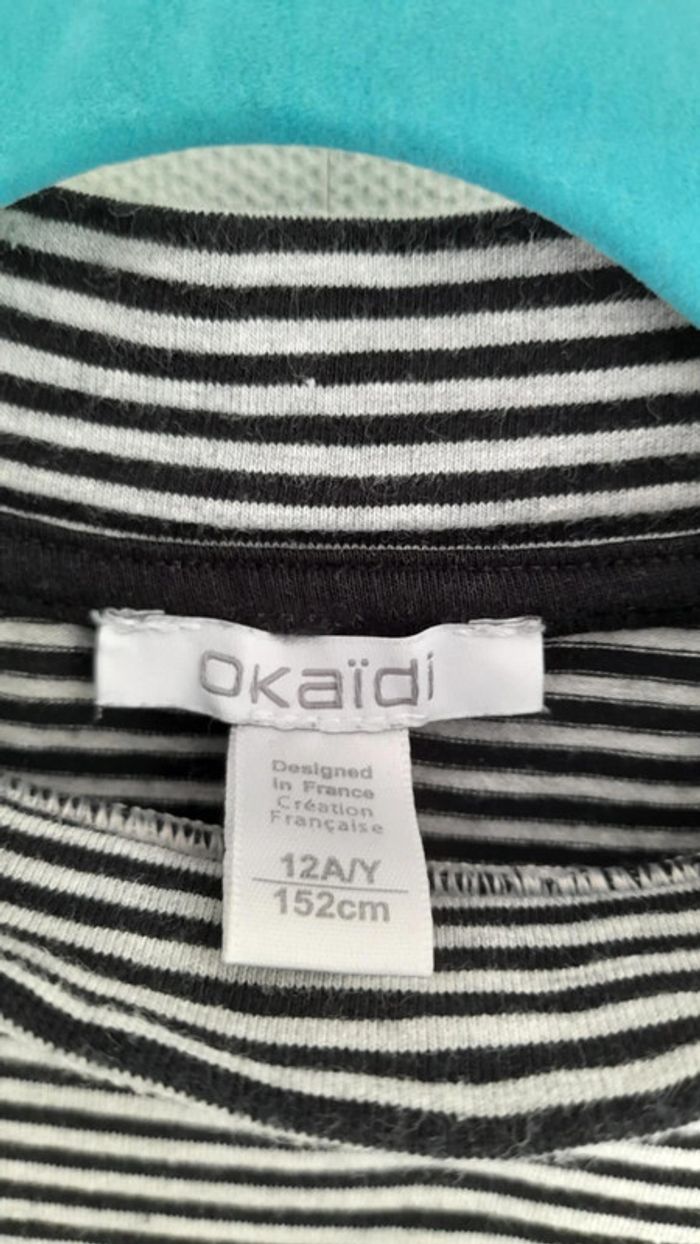 Tee-shirt manches longues Okaïdi 12 ans - photo numéro 4