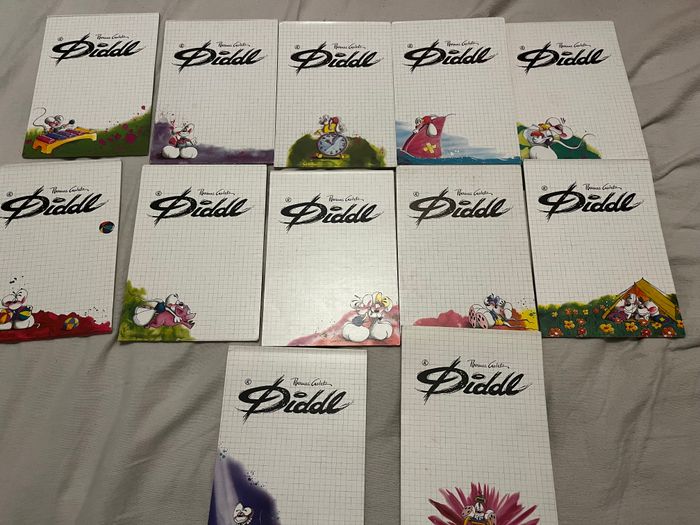 Lot de 33 blocs diddl A5