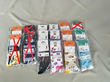 🤍 Lot de 14 paires de chaussettes adulte - Disney - Neuves 🤍