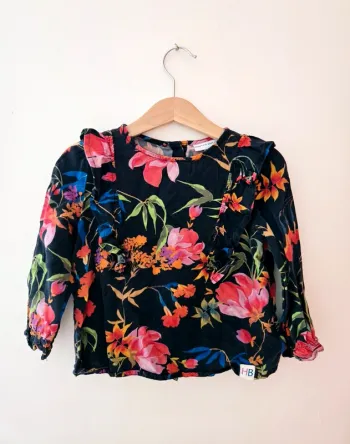 Blouse fleurie