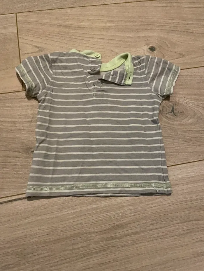 T shirt  bébé garçon taille 6 mois - photo numéro 2