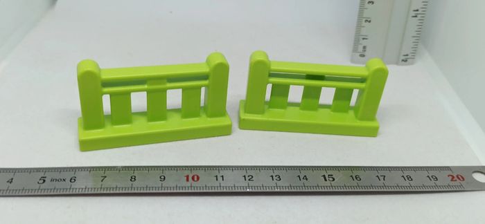 Barrières vertes playmobil 123 - photo numéro 2