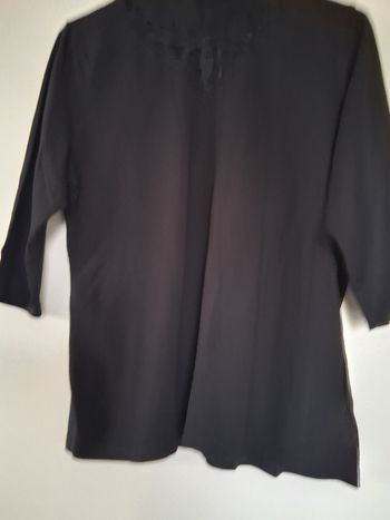 T-shirt uni noir " t-38-40