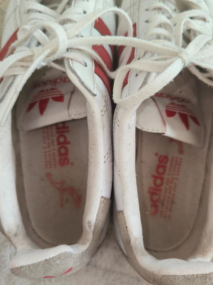 Basket Rare vintage adidas tuscany Goodyear - photo numéro 7