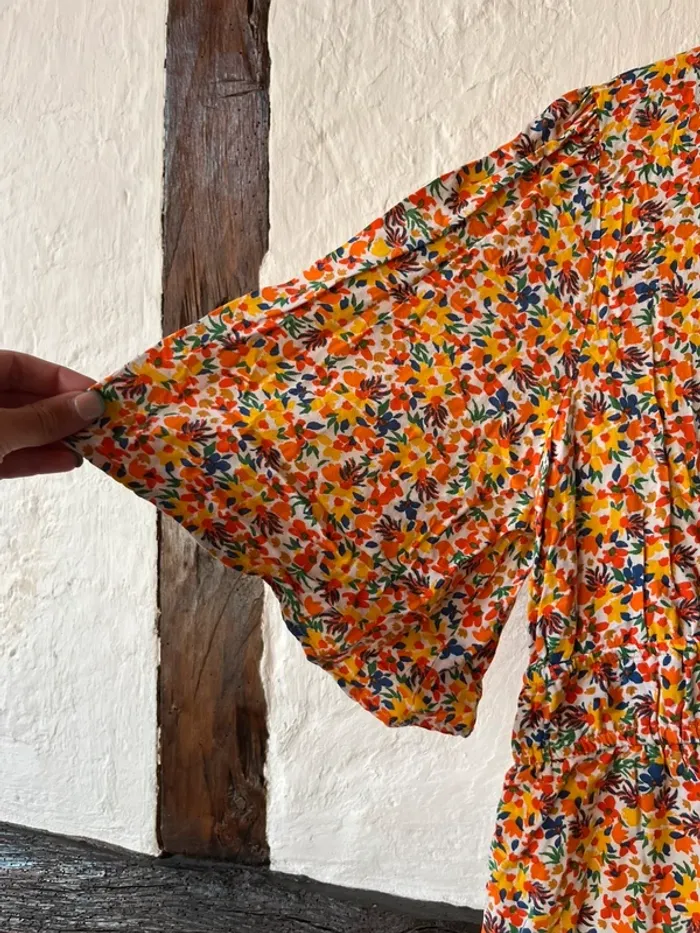 Blouse fleurie et colorée RIU – T.44 - photo numéro 3