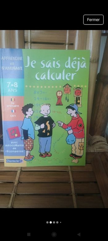 Je ces déjà calculé
