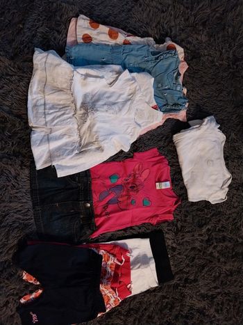 Lot 6 mois filles ( taille 68) 15 pièces