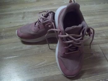 Baskets vieux rose Tex 34