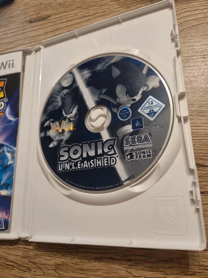 sonic unleashed la malédiction du hérisson nintendo wii complet - photo numéro 5