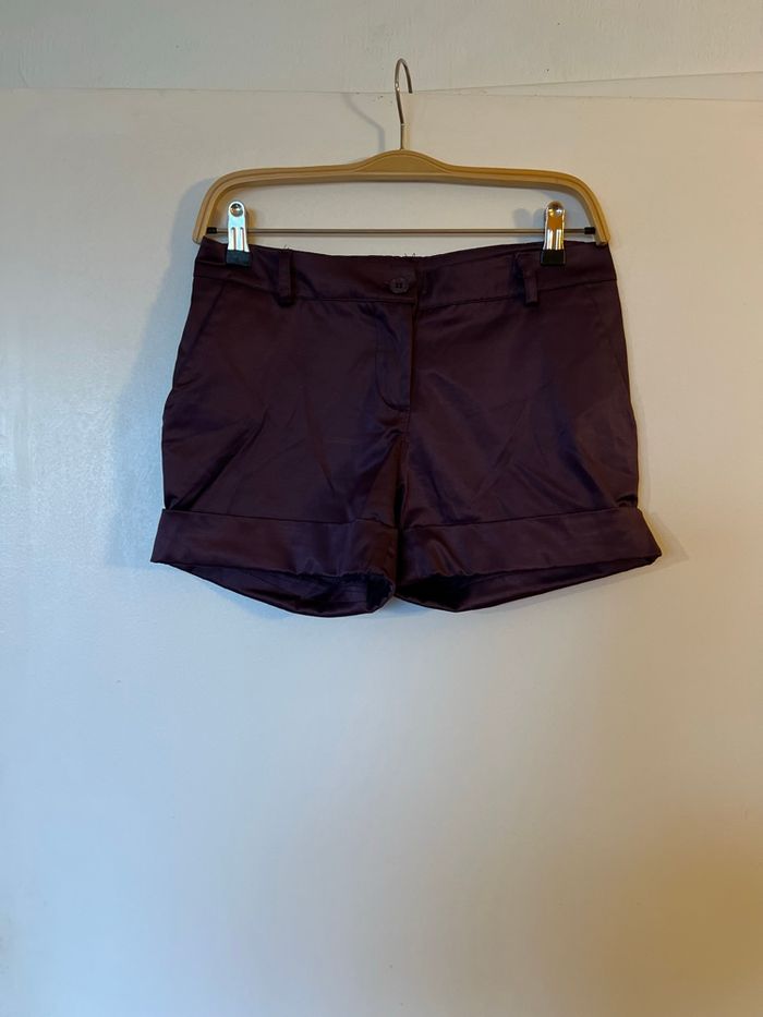 ✨ Short violet élégant – Made in Italy – Taille 36 (S) - photo numéro 6