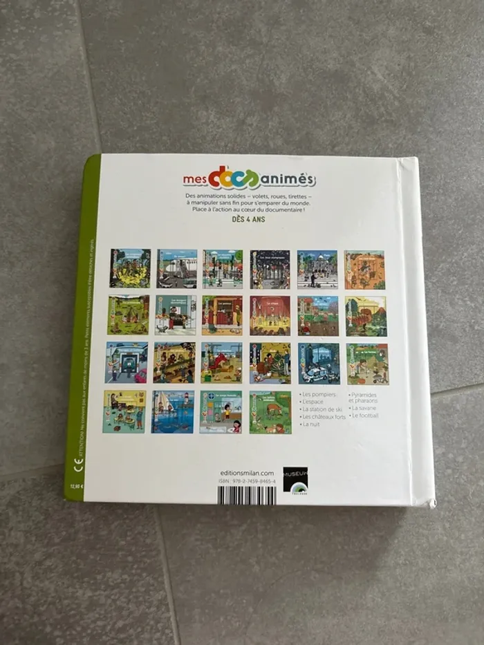 Livre mes docs animés Dinosaures - photo numéro 2