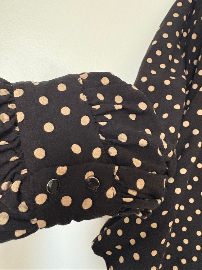 Blouse à pois