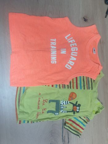 Tee shirts en 3 mois