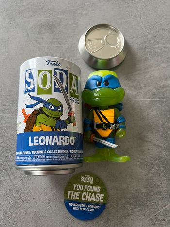 Soda Funko Leonardo Chase RARE