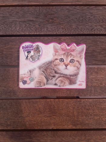 Livre bébé passion chat