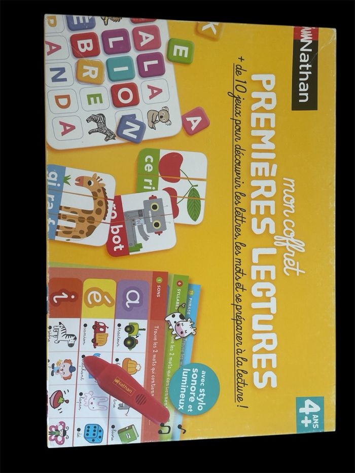 Jeu ludique Coffret Premières Lectures Nathan - photo numéro 2