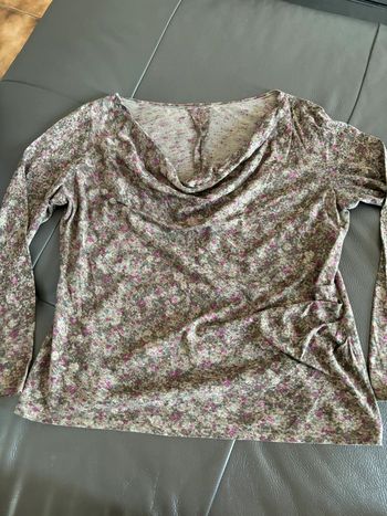 T-shirt col benitié taille 42