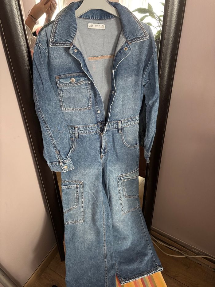 Salopette fille jean ZARA
