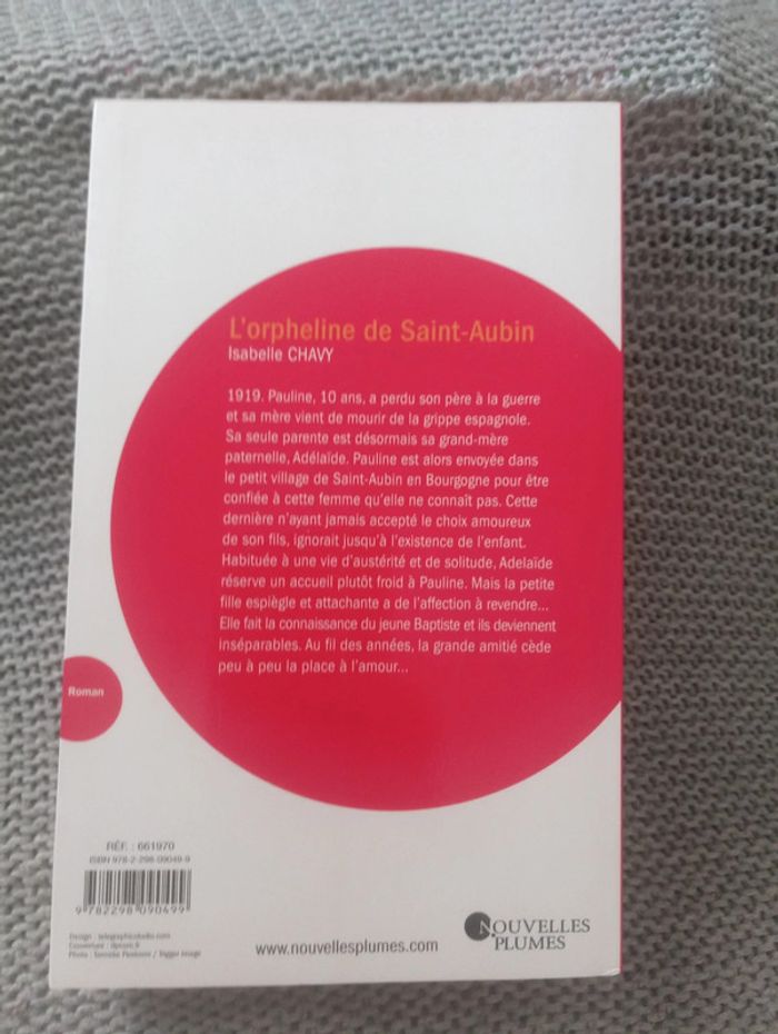 Isabelle Chavy - L'orpheline de Saint-Aubin - photo numéro 2