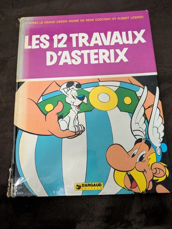 BD les douze travaux d'Astérix