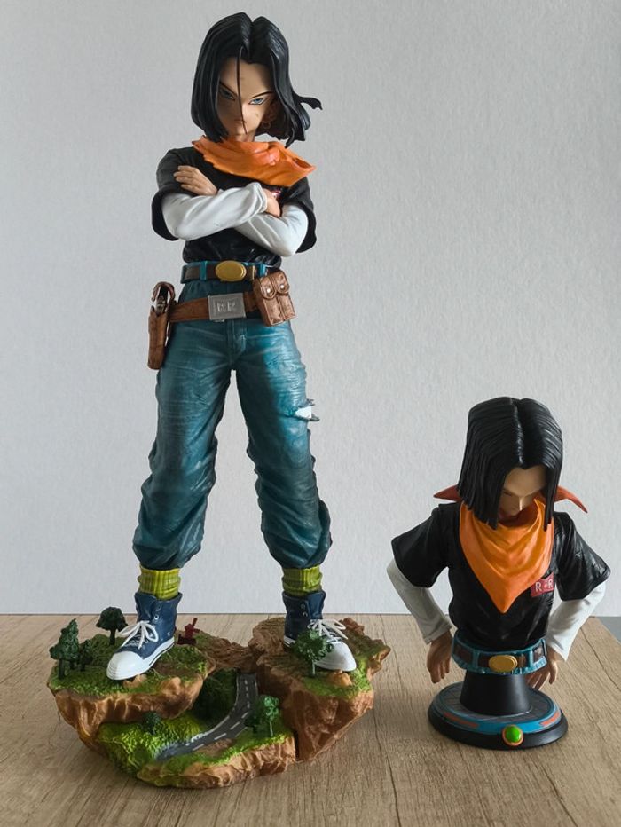 Figurine Android C 17 Dragon Ball Z Diorama 30CM - photo numéro 4