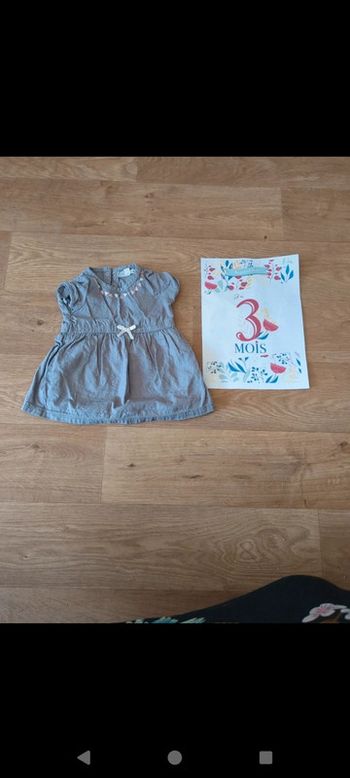 Robe manches courtes
