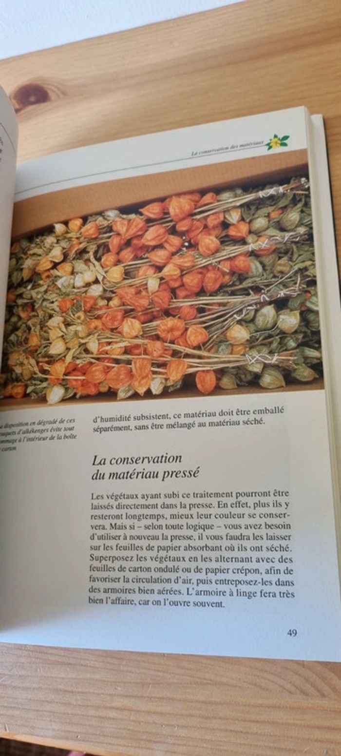 Le Grand Livre Des Fleurs Sechees Et Pressees. - photo numéro 8