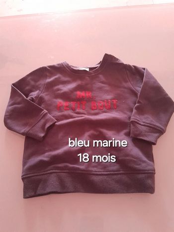 Pull garçon 18mois