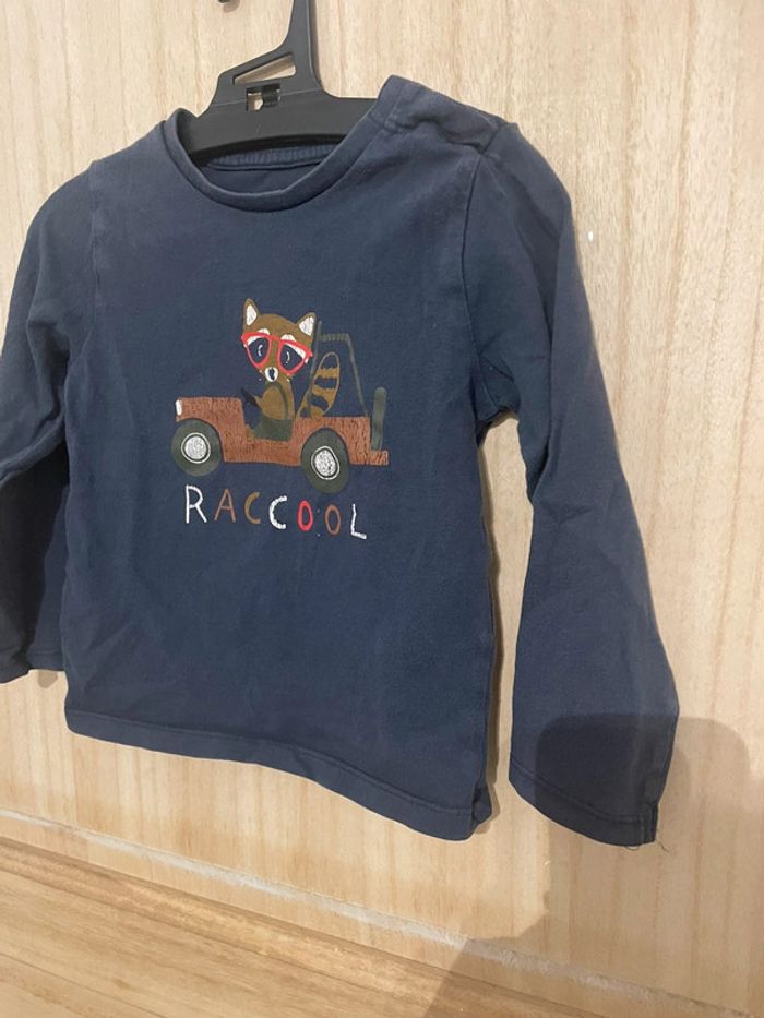 T-shirt manches longues coton 86 cm / 2 ans verbaudet - photo numéro 6