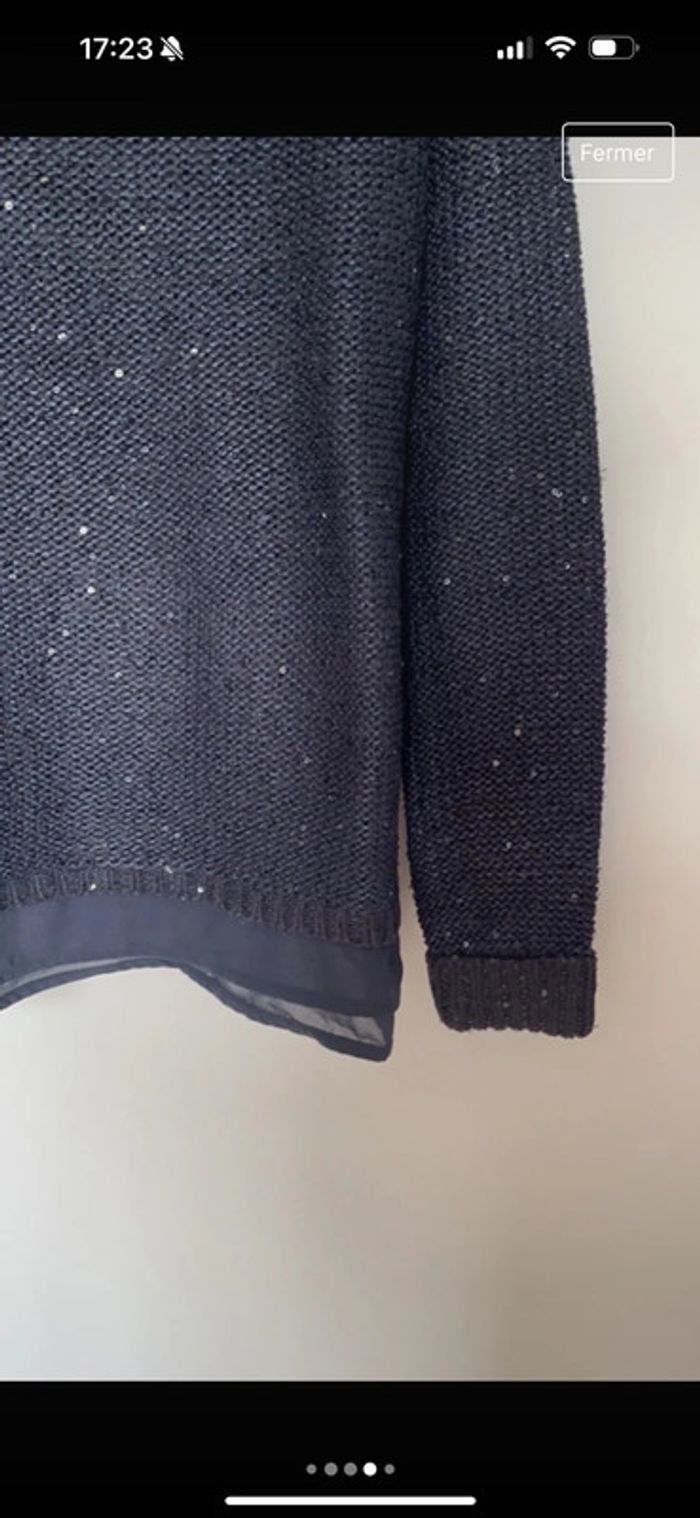 Pull femme avec paillettes - photo numéro 4