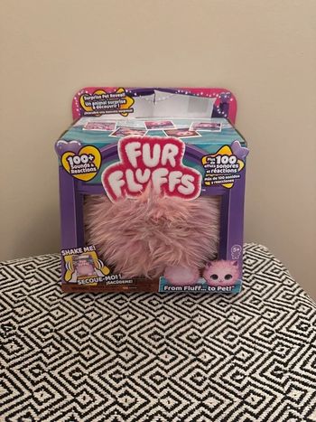 Spin Master - FurFluffs Peluche interactive Chaton Rose